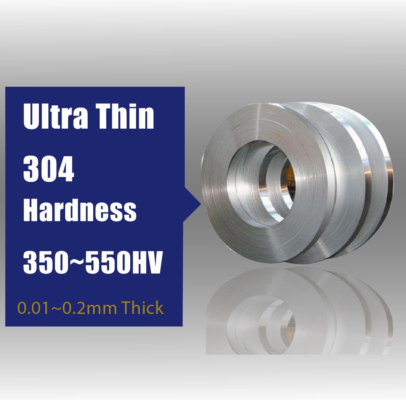 304 ultra thin stainless steel